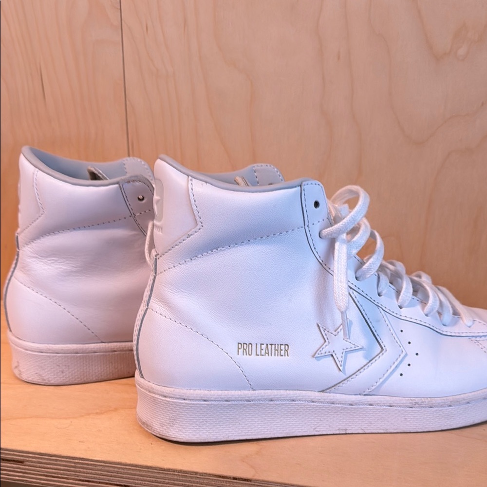 Converse Pro Leather High-Top Sneakers - White